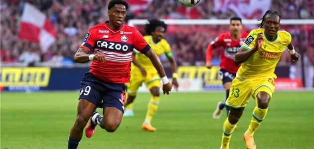 الهبوط يقترب.. مصطفى محمد يشارك في هزيمة نانت أمام ليل بـ الدوري الفرنسي